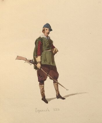 Sketches of costume Pl.076