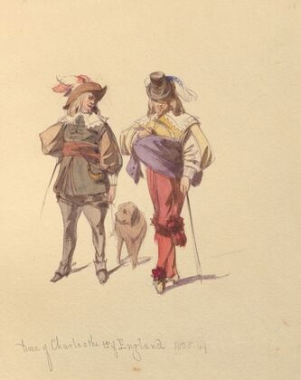 Sketches of costume Pl.081