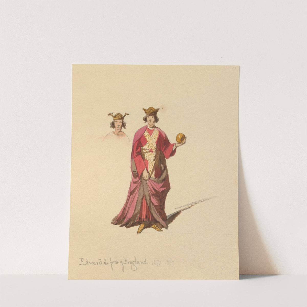 Sketches of costume Pl.082 by John Richard Coke Smyth