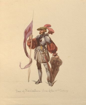 Sketches of costume Pl.084