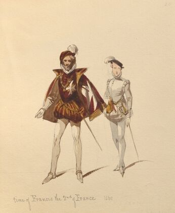 Sketches of costume Pl.085
