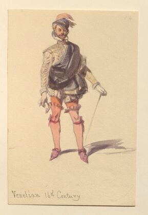 Sketches of costume Pl.089