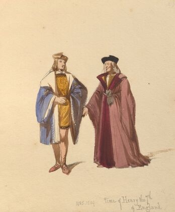 Sketches of costume Pl.092