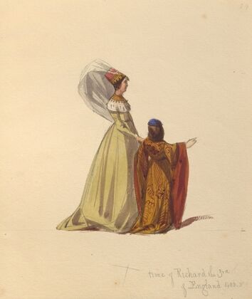 Sketches of costume Pl.094