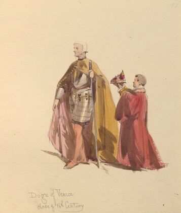 Sketches of costume Pl.097