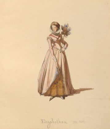 Sketches of costume Pl.099