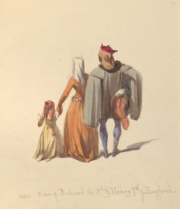 Sketches of costume Pl.106