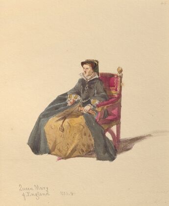 Sketches of costume Pl.111