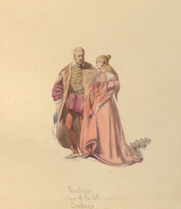 Sketches of costume Pl.115
