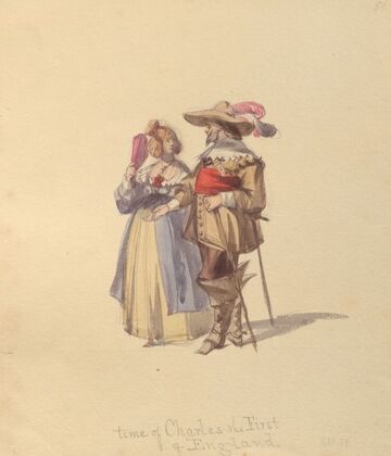 Sketches of costume Pl.116