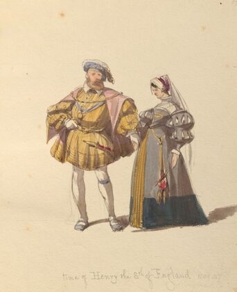 Sketches of costume Pl.122