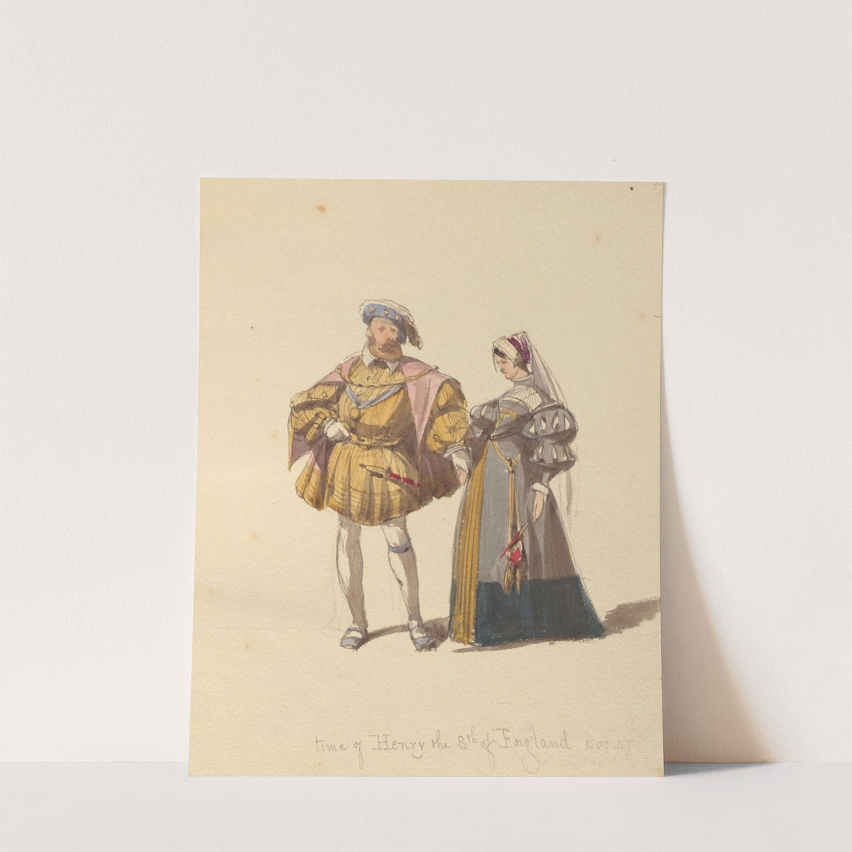 Sketches of costume Pl.122 (1842) by John Richard Coke Smyth