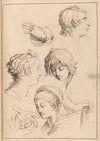 Sketches of Heads and Hands