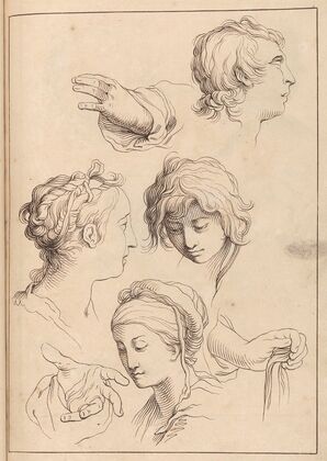 Sketches of Heads and Hands