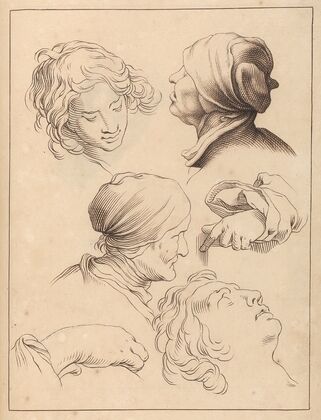 Sketches of Heads and Hands