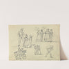 Sketches of Towns People (1827) by Joseph Nash