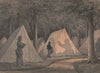 Sketches with Co. B, 8th Reg. Pa. Ma. taps under the officers of the old Southwark Gaurd. Camp ‘Little Mac’ (1862)
