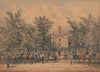 Sketches with Co. B, 8th Reg. Pa. Ma. under the officers of the Southwark Gaurd breakfasting the regulars (1862)