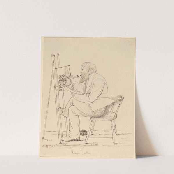 Sketching - George Fuller by John Quincy Adams Ward
