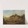 Skirmishers on the outskirts of towns II by Karel Breydel