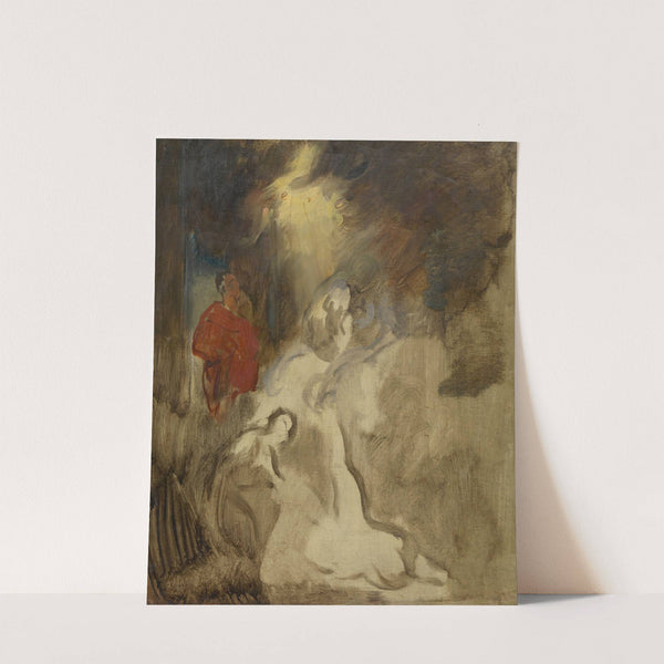 Skizze zur &#039;Marter des Hl. Hippolyt&#039; by Hans Canon