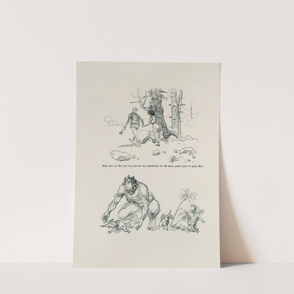Skizzenbuch Pl.41 (1909) by Heinrich Kley