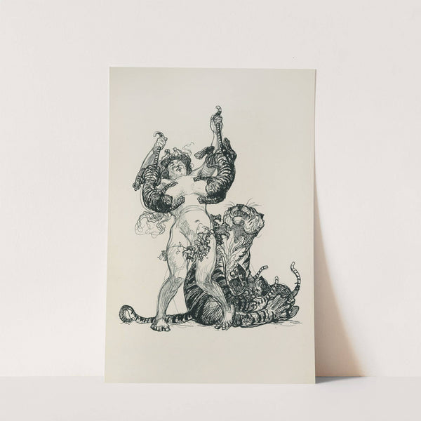 Skizzenbuch Pl.60 (1909) by Heinrich Kley