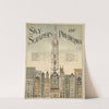 Sky-scrapers of Philadelphia (1898) by Webster &amp; Hunter