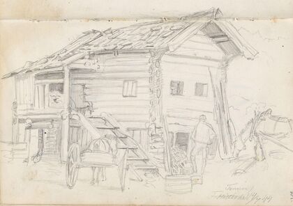 Skysstasjonen Tangen i Heddal (1844)