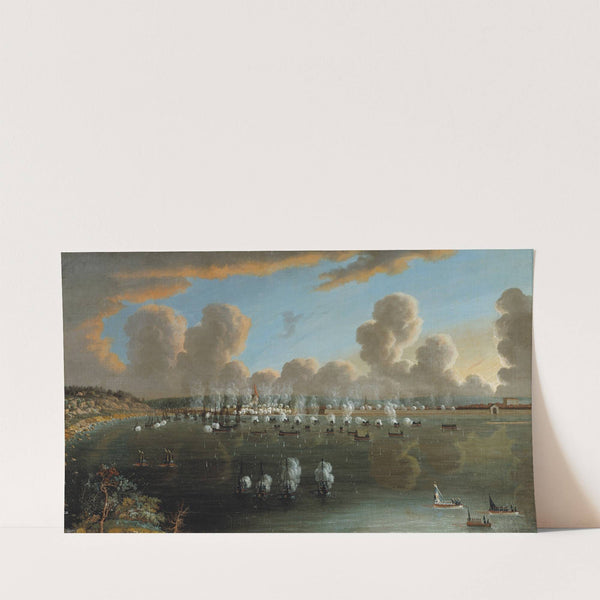 Slaget vid Fredrikshamn den 15 maj 1790 (1792) by Johan Tietrich Schoultz