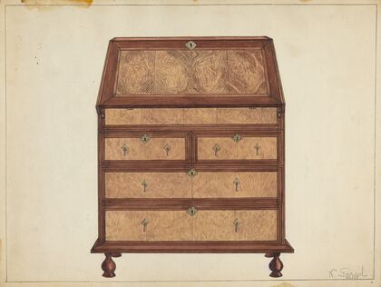 Slant-Top Desk