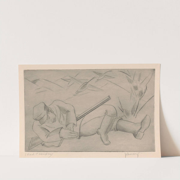 Slapende jager by Mommie Schwarz