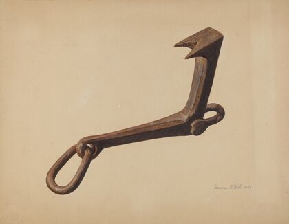 Sled Starting Hook