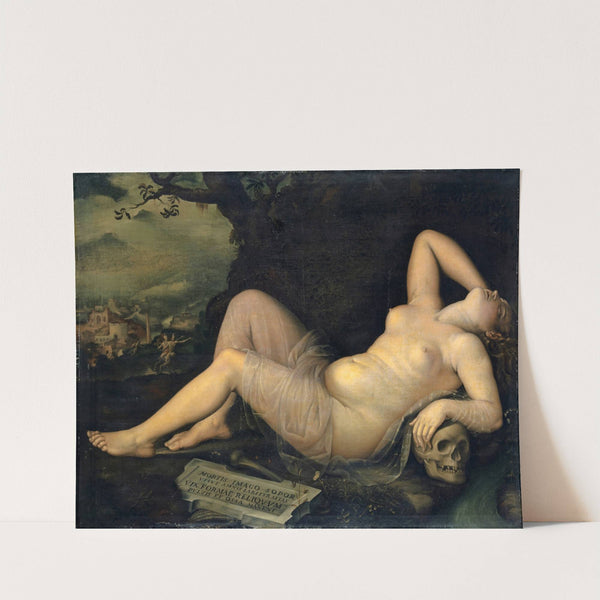 Sleep, an Image of Death by Annibale Carracci