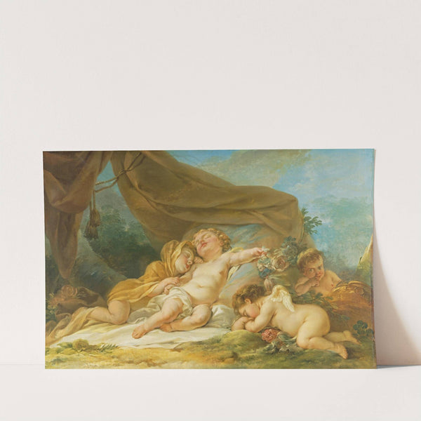 Sleep (Le sommeil) by Nicolas-René Jollain