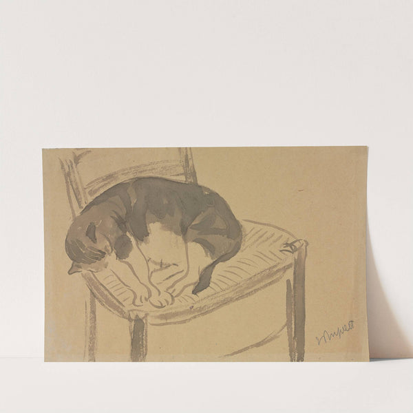 Sleeping Cat (1900–1932) by Jane Poupelet