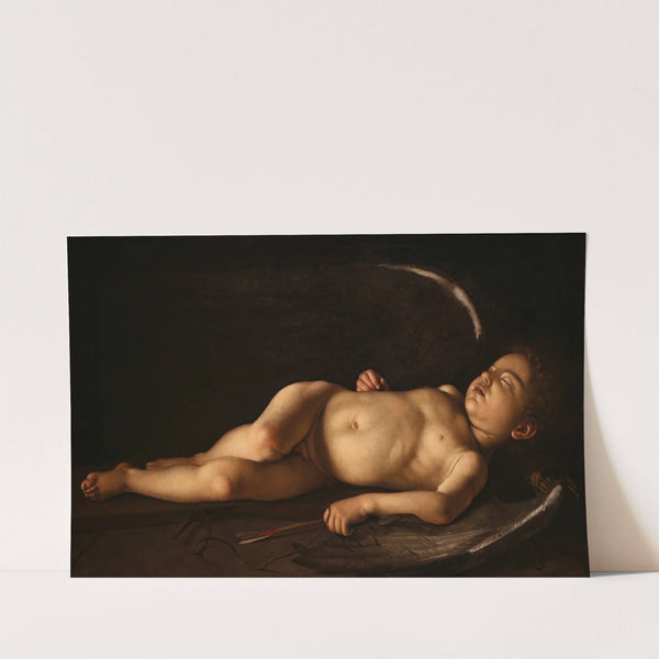 Sleeping Cupid by Caravaggio