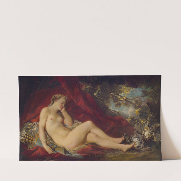 Sleeping Diana by François Boucher