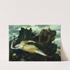 Sleeping Diana Watched by Two Fauns (1877-1885) by Arnold Böcklin