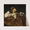 Sleeping Girl by Domenico Fetti
