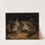 Sleeping Grey Cat And A Rat (1864) by Adolf Von Becker