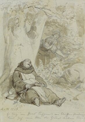 Sleeping Monk (1863)