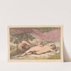 Sleeping Nymph and Satyr by Thomas Rowlandson