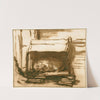 Sleeping Watchdog by Rembrandt van Rijn