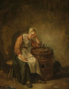 Sleeping woman