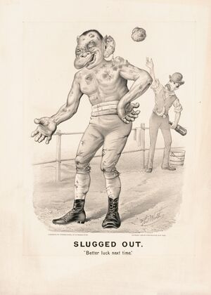 Slugged out; ‘Better luck next time’ (1883)