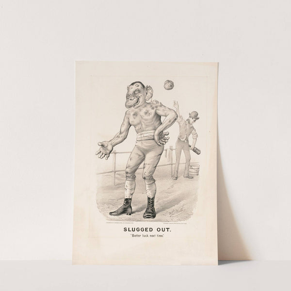 Slugged out; ‘Better luck next time’ (1883) by Currier & Ives.