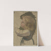 Small blond child by Jakob Becker