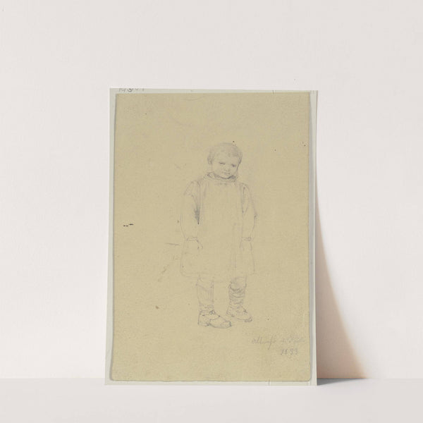 Small boy (1833) by Jakob Becker