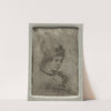 Small Head with Mob Cap by Otto Henry Bacher
